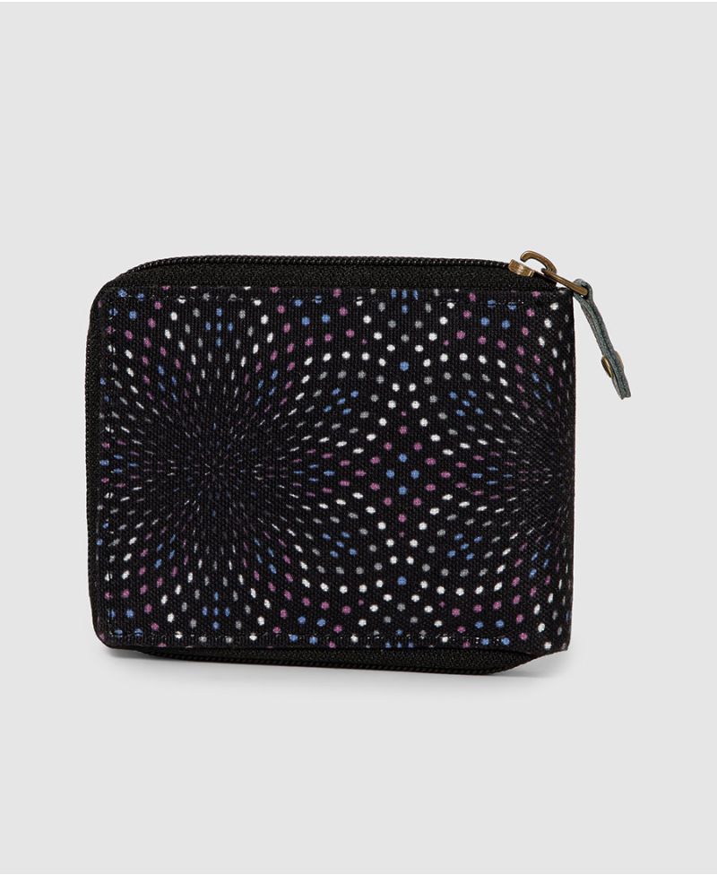 Flowry Mens Zip Wallet 