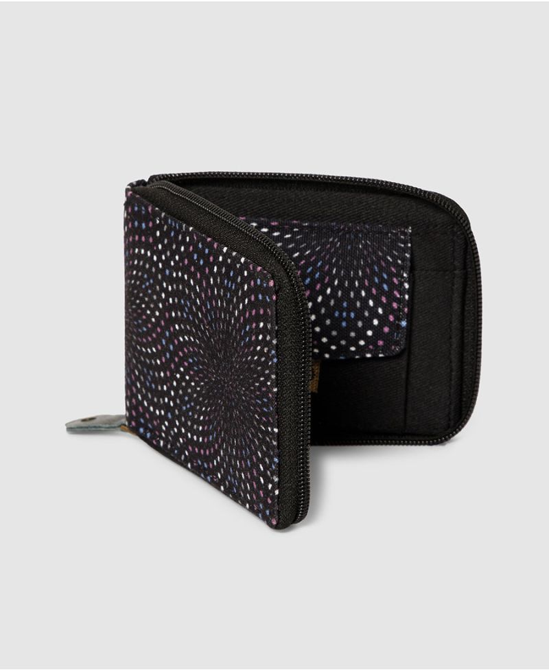 Flowry Mens Zip Wallet 