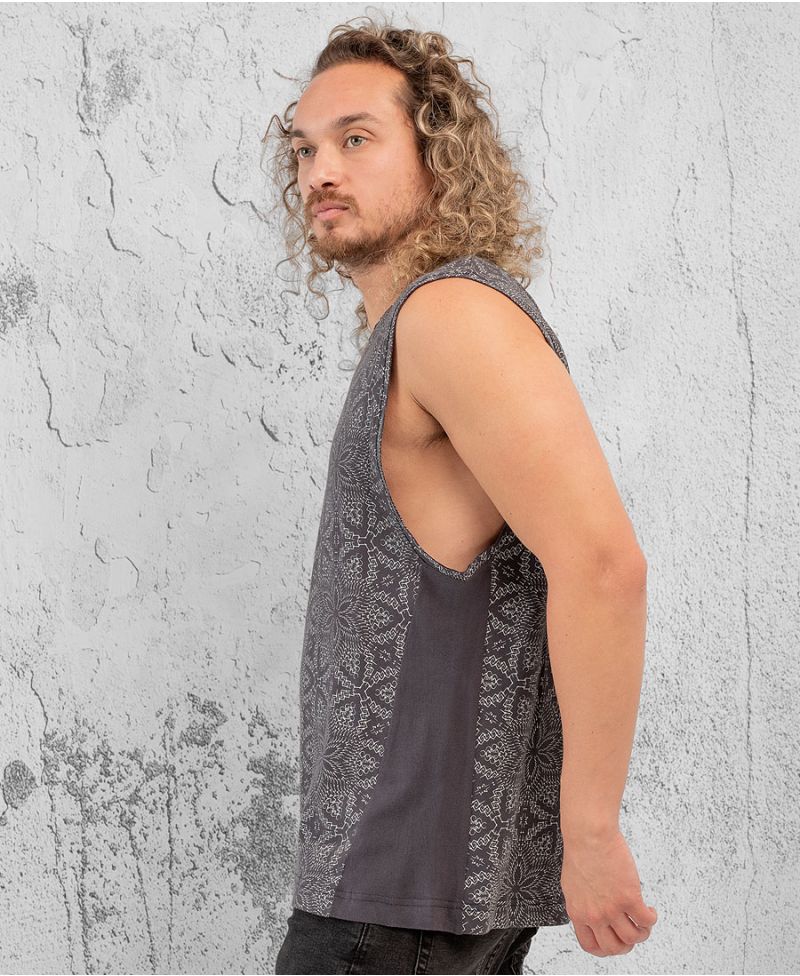 Anahata Tank Top ➟ Grey 