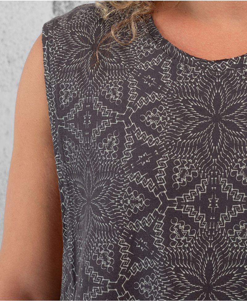 Anahata Tank Top ➟ Grey 