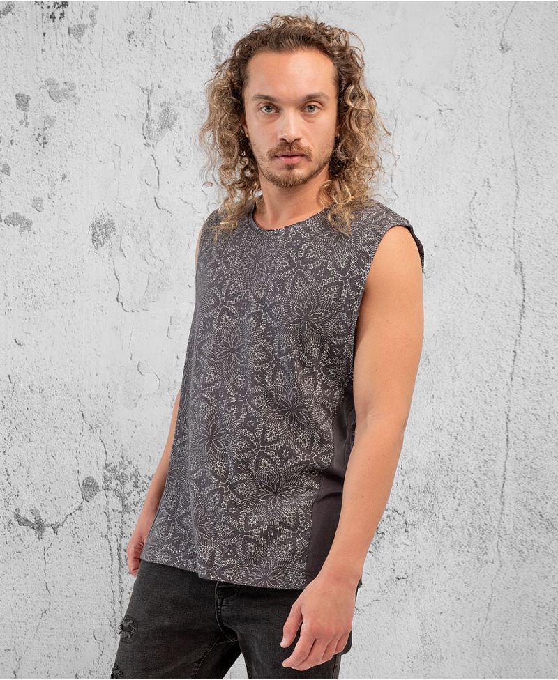 Anahata Tank Top ➟ Grey 