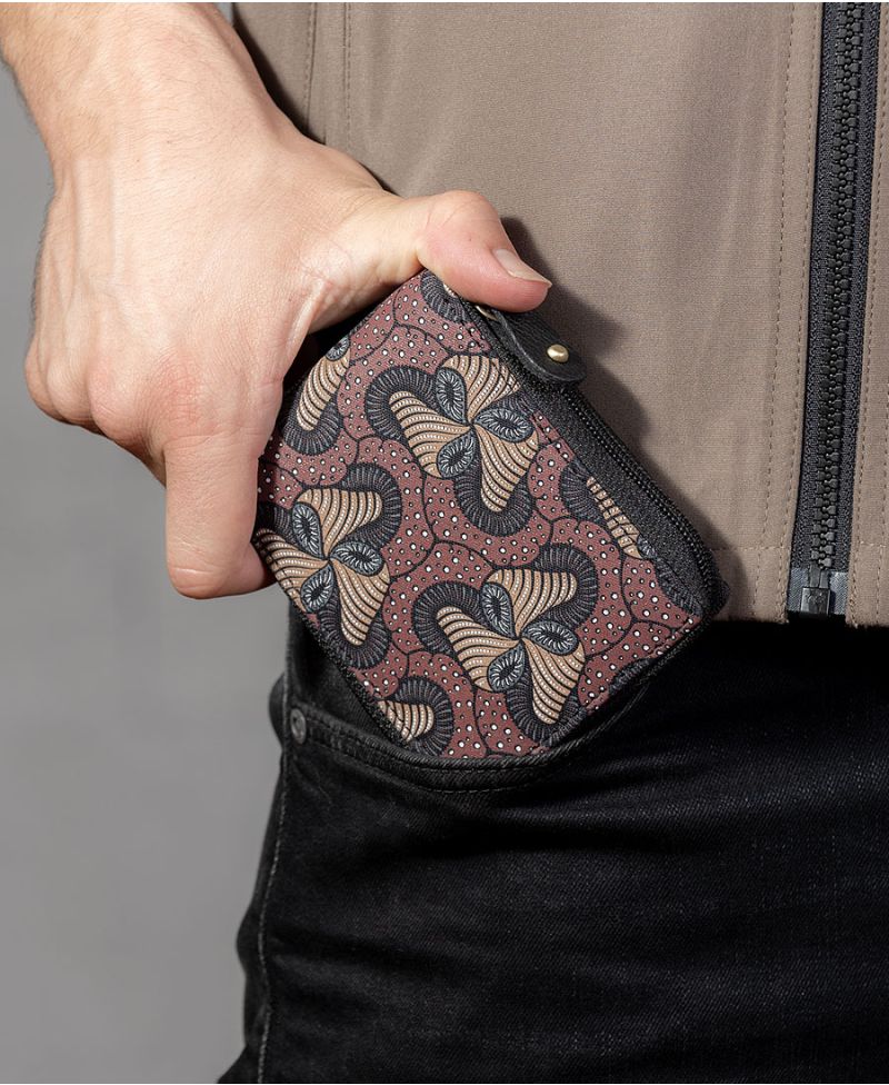 Fungi Mens Zip Wallet 