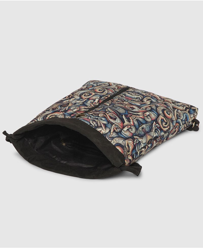 Mudras Drawstring Backpack