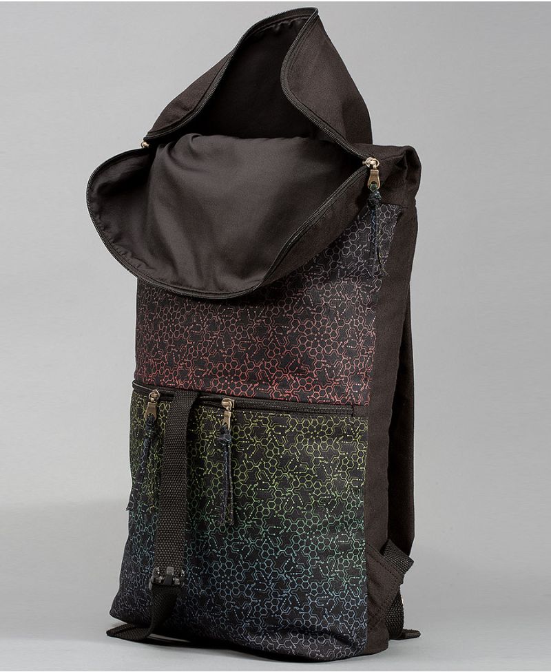 LSD Molecule Roll-Top Backpack 25L