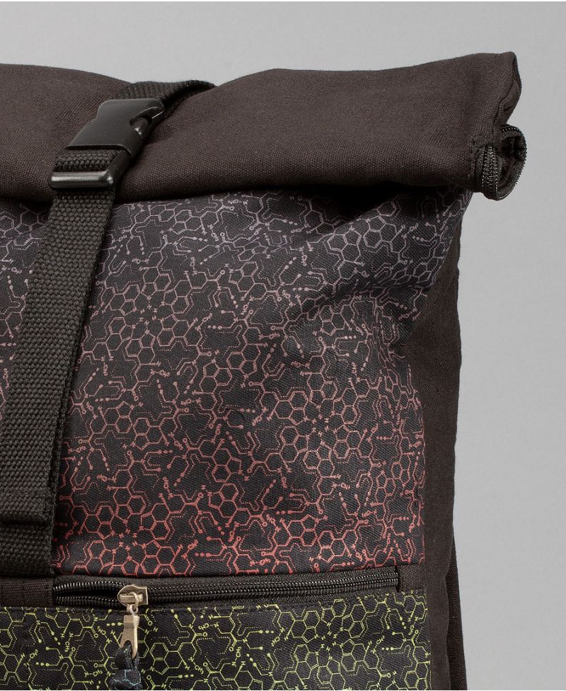 LSD Molecule Roll-Top Backpack 25L