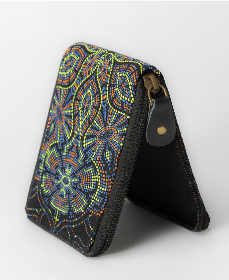 Peyote Mens Zip Wallet 