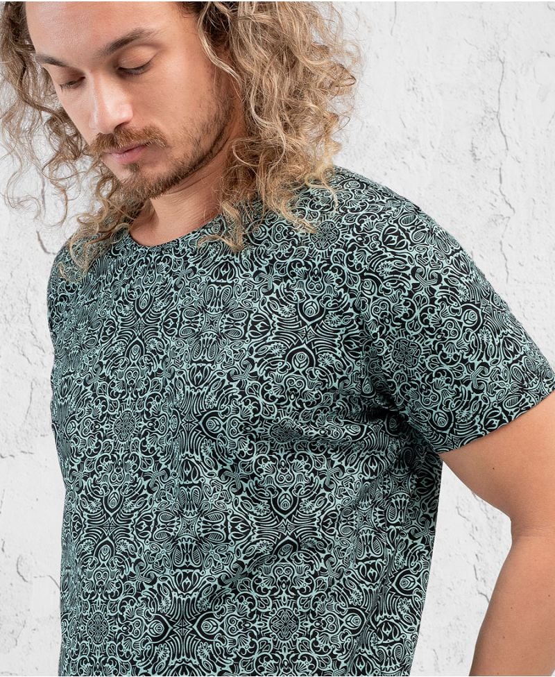 Virus T-shirt ➟ Turqoiuse 