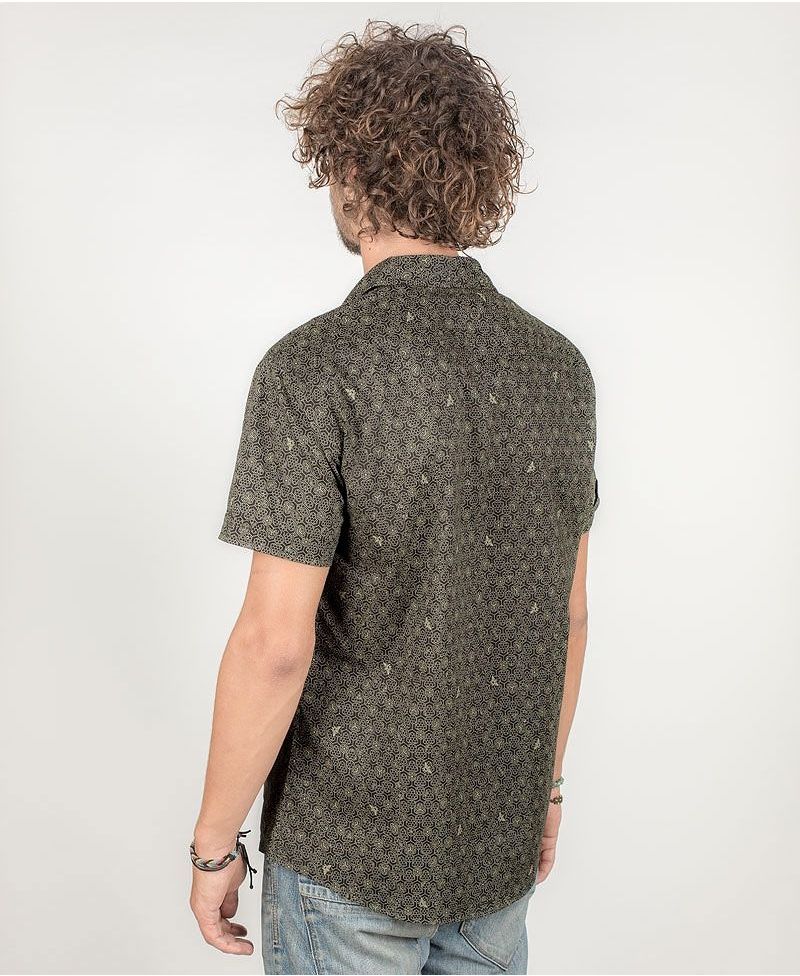 Beez Button Shirt ➟ Black