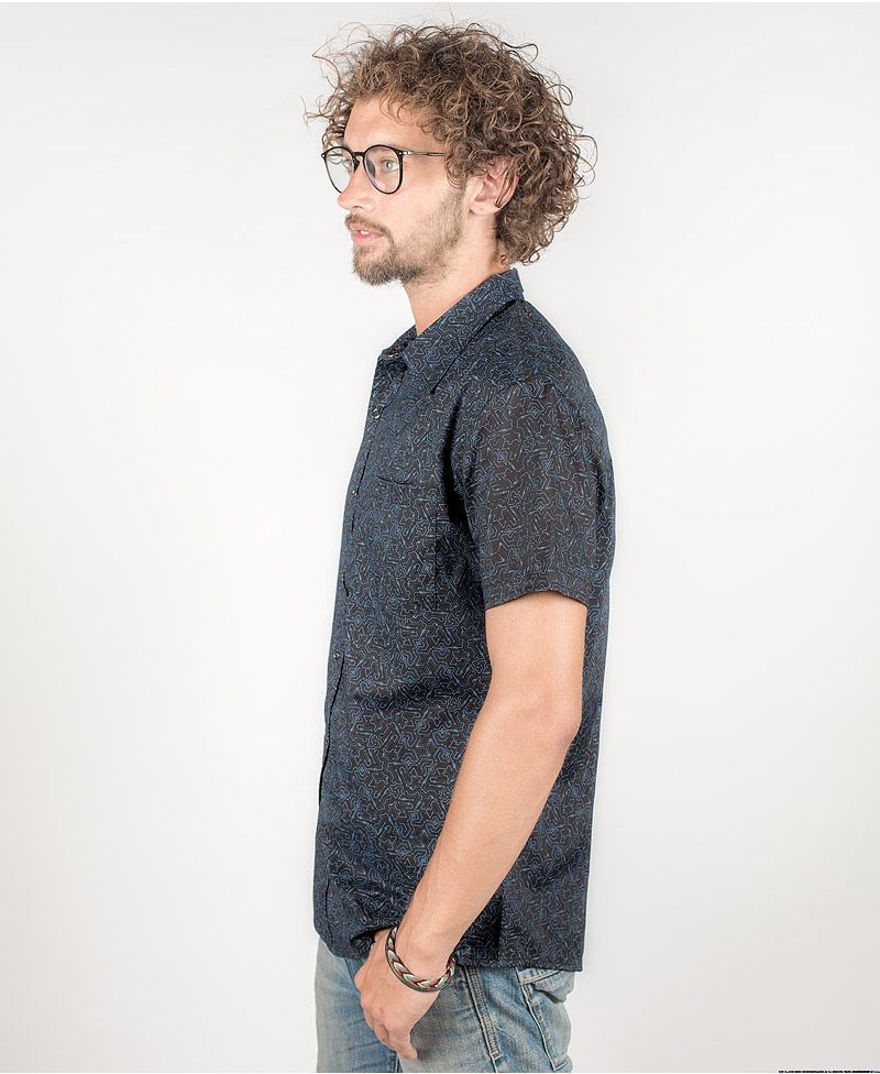 Plonter Button Shirt ➟ Black