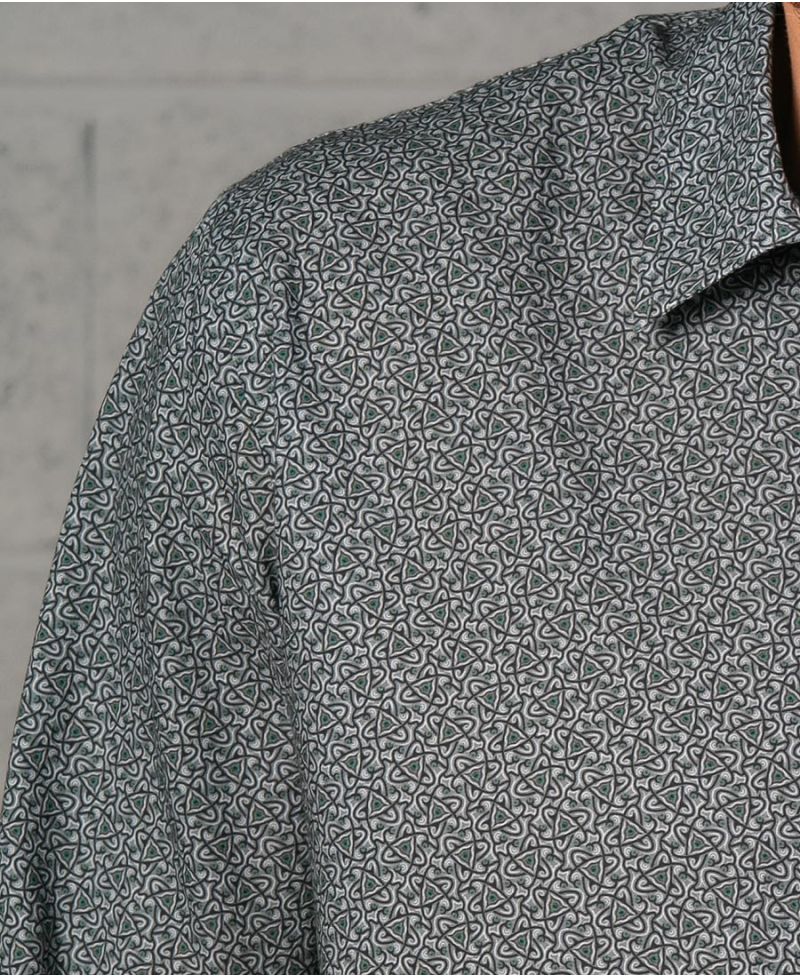 Atomic Button Shirt- Long Sleeve