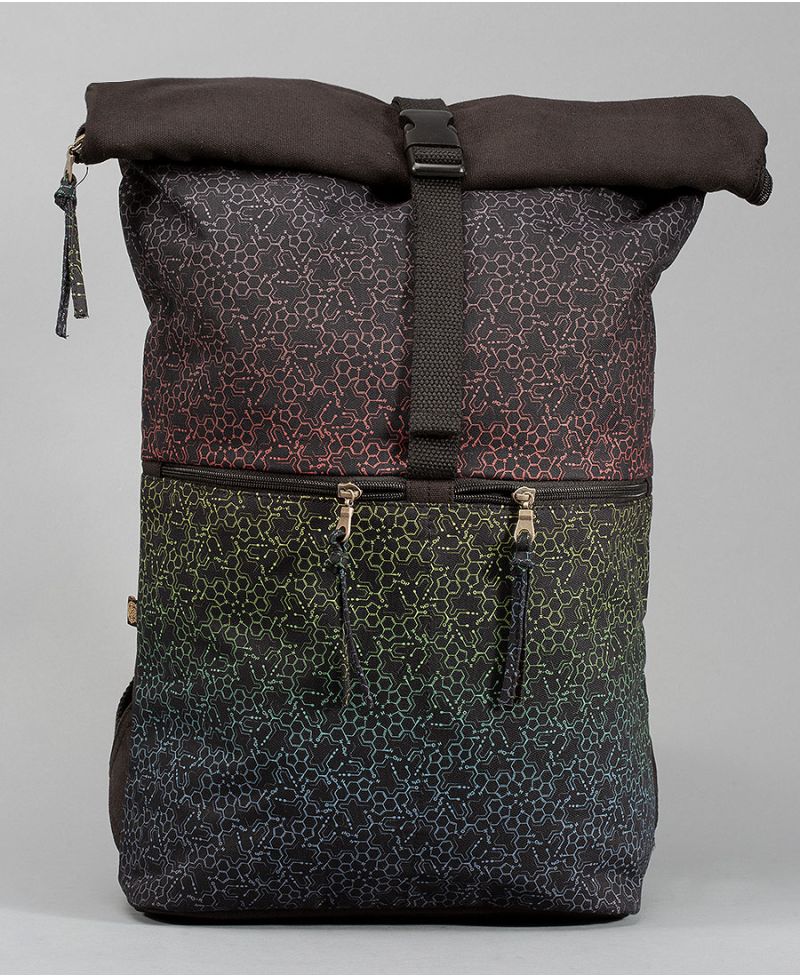 LSD Molecule Roll-Top Backpack 25L