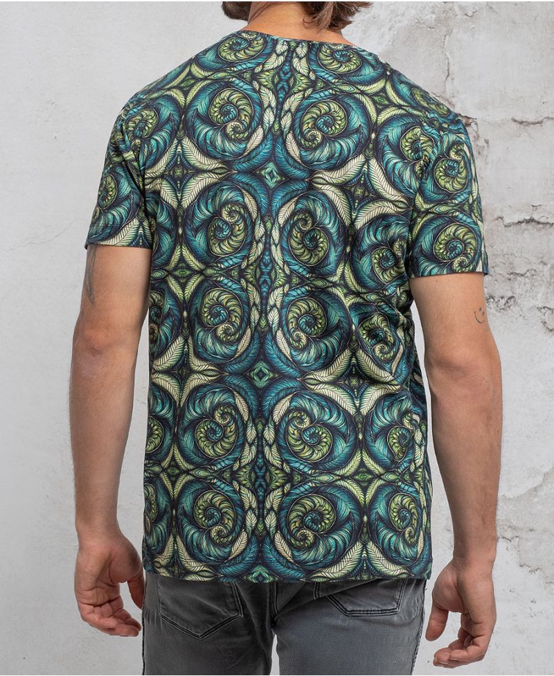 Spiraleaves  T-shirt 