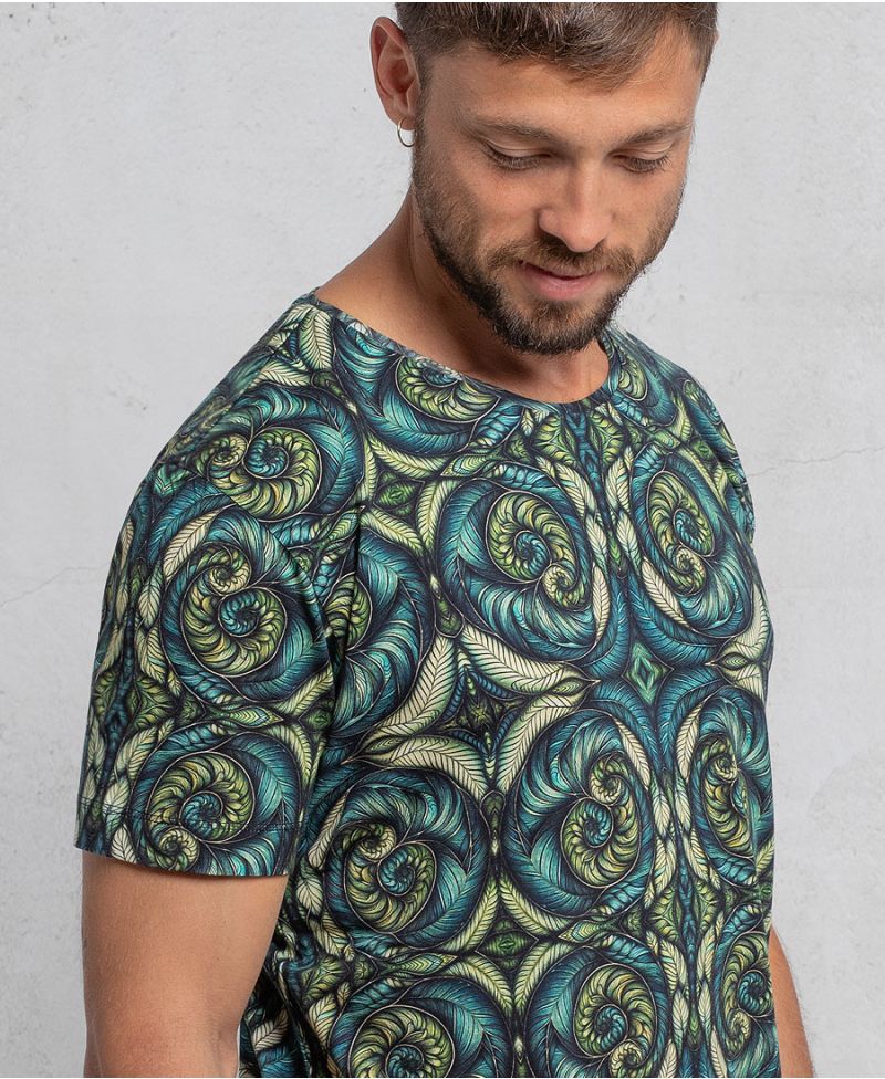 Spiraleaves  T-shirt 