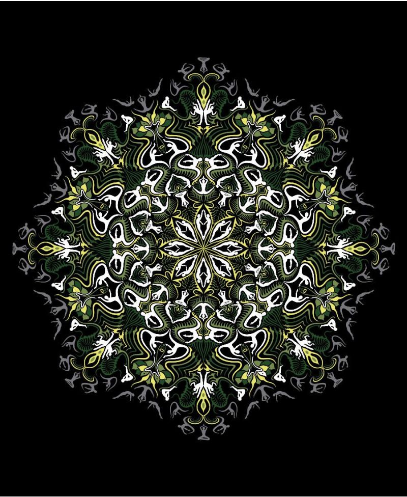 Lotusika T-shirt ➟ Olive