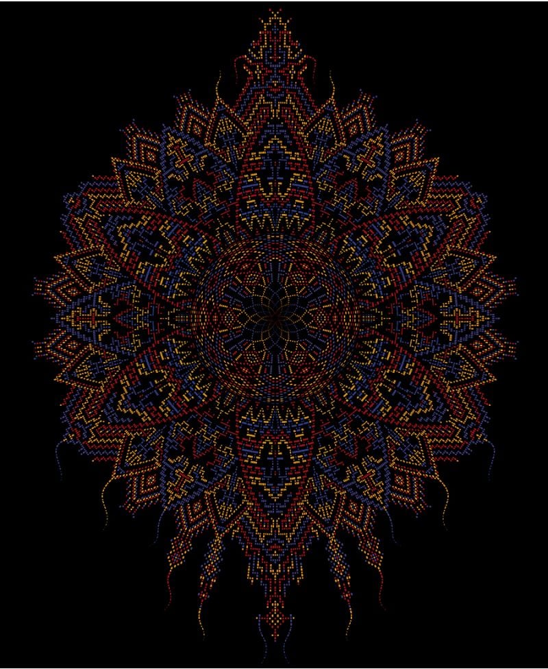 Mexica Drawstring Backpack 