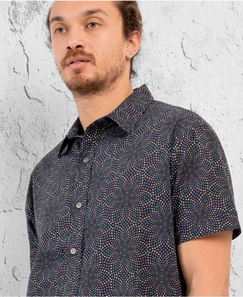 Flowry Button Shirt