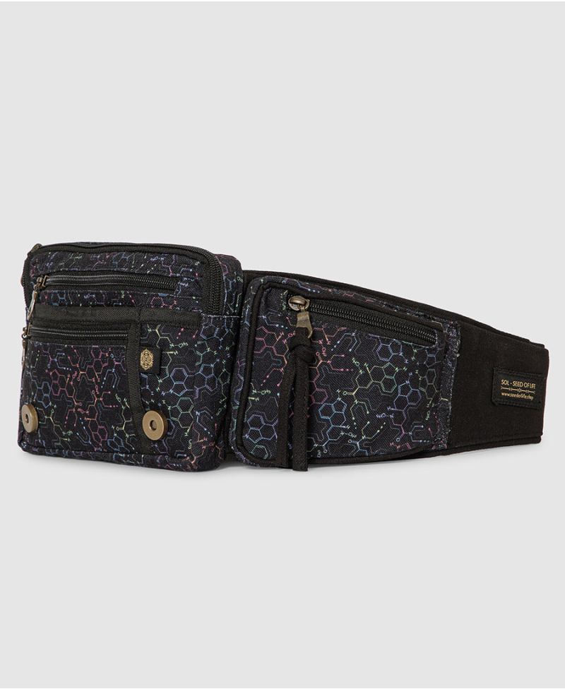 LSD Molecule Utility Belt- Dark