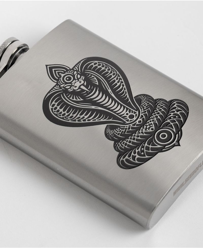 Serpent Hip Flask