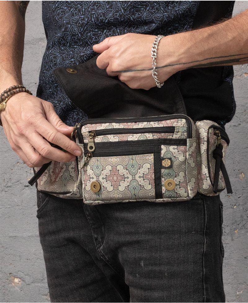 Shipibo Kené Utility Belt