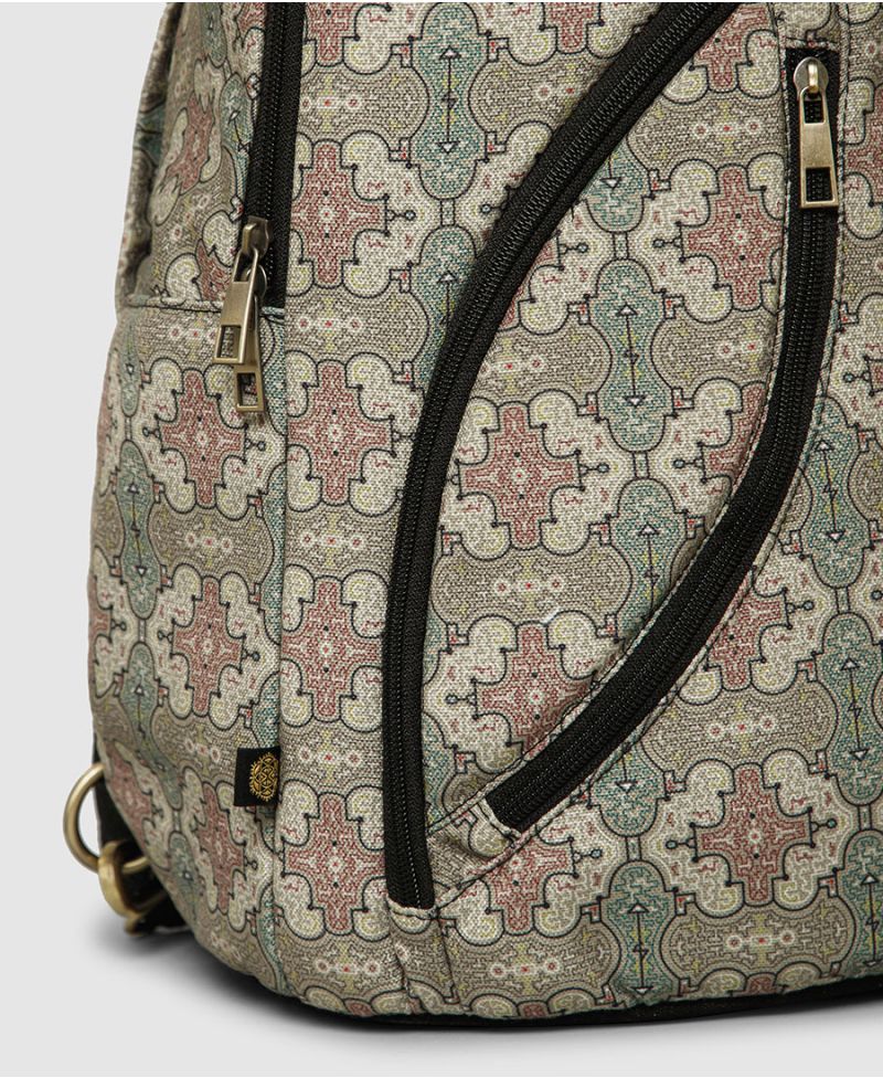 Shipibo Kené Sling Backpack
