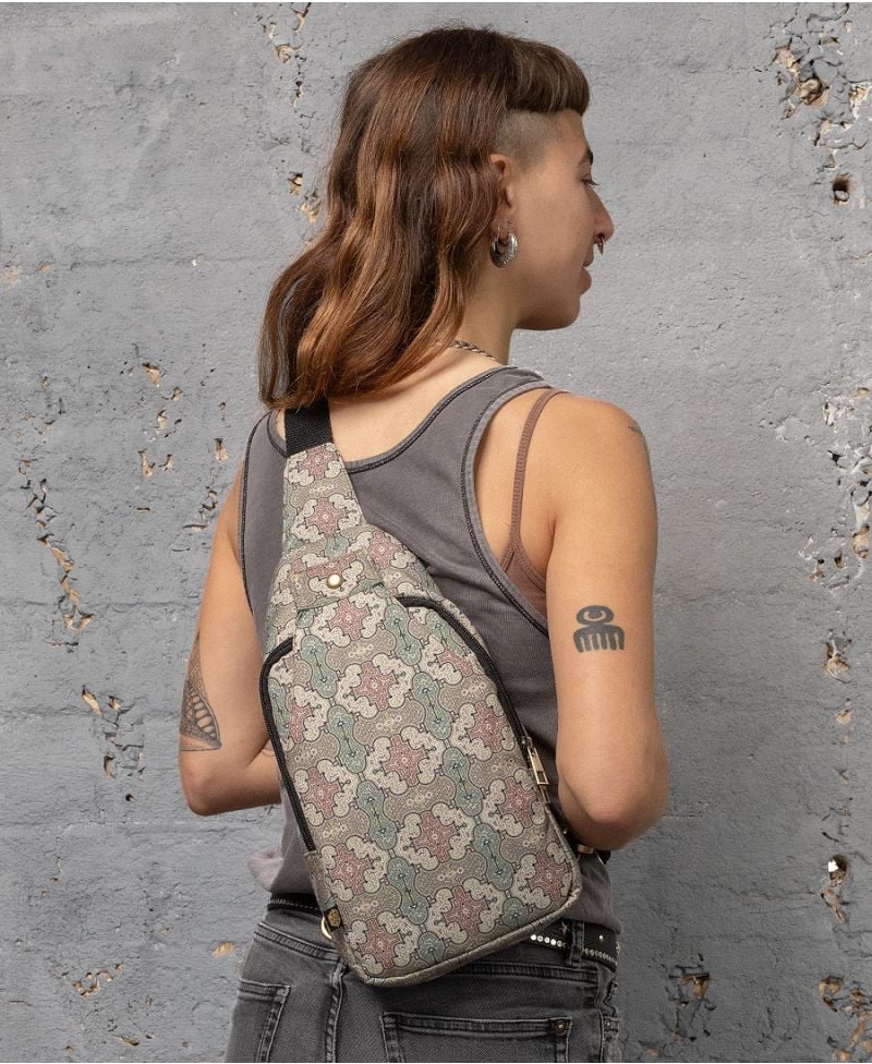 Shipibo Kené Sling Bag