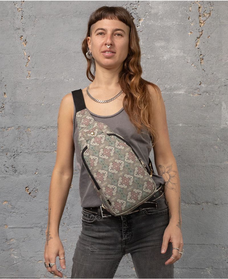 Shipibo Kené Sling Bag