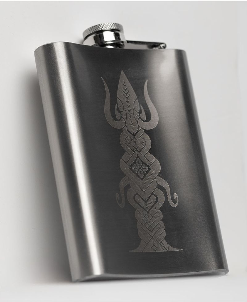 Trishulamukhi Hip Flask