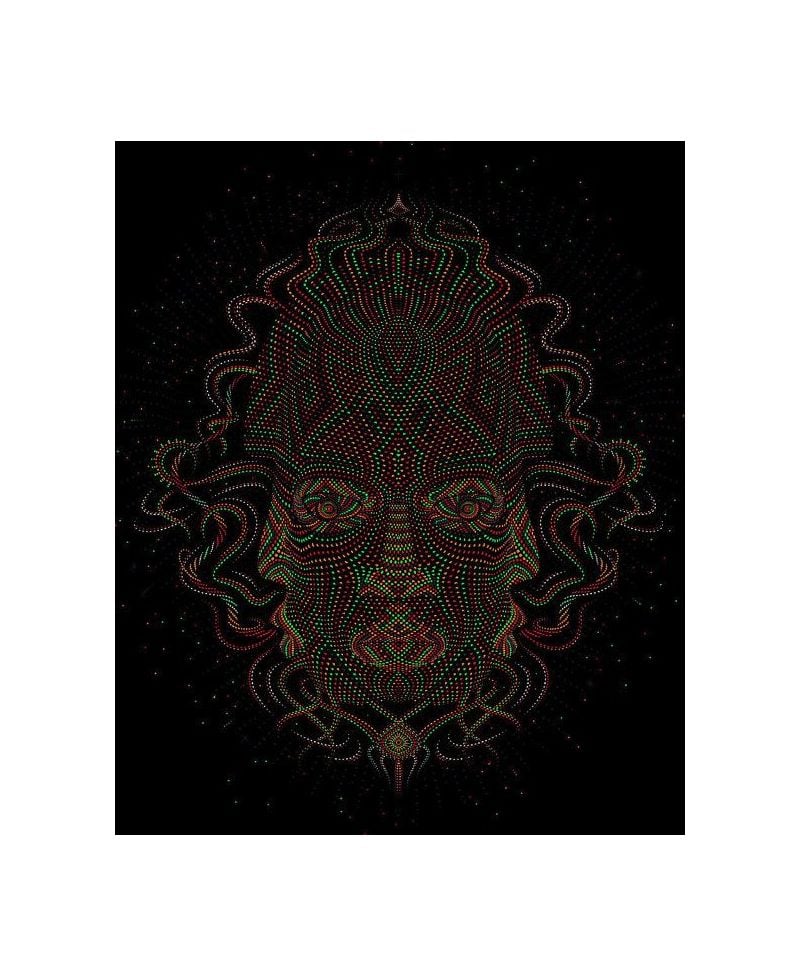 Trimurti Drawstring Backpack ➟ Black & Grey