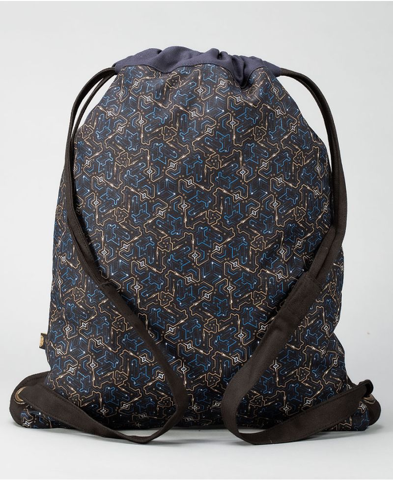 Plonter Drawstring Backpack ➟ Blue 