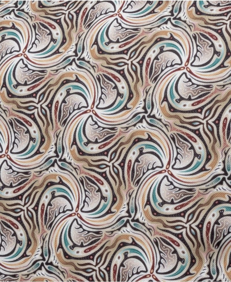 Twirly Cushion Cover 18x18 