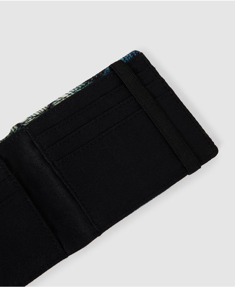 Spiraleaves Mens Slim Wallet