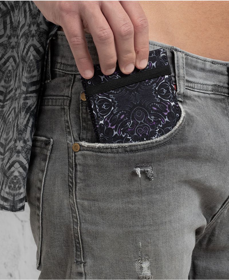 Virus Mens Slim Wallet