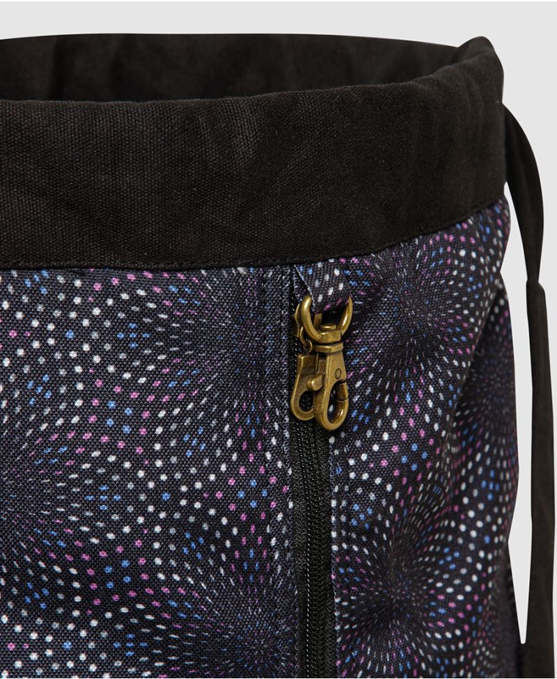 Flowry Drawstring Backpack