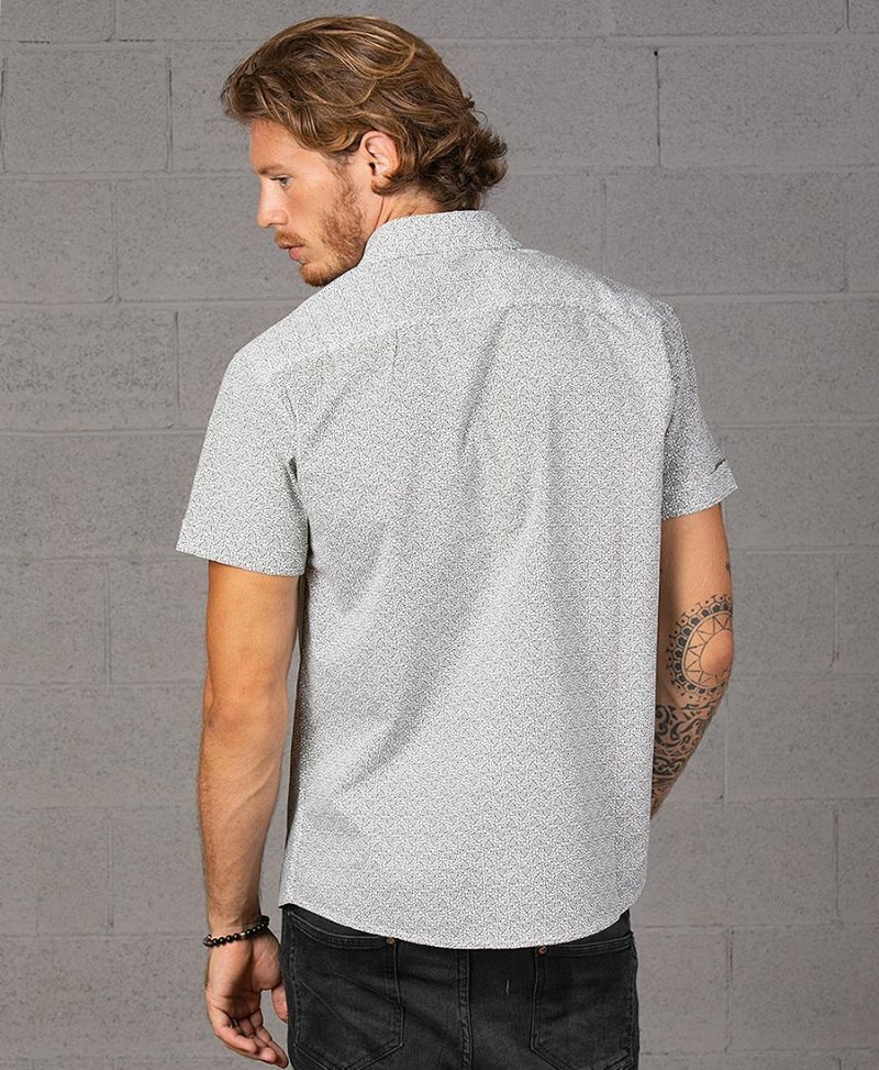 atom-celtic-print-button-down-men-shirt-short-sleeve-white