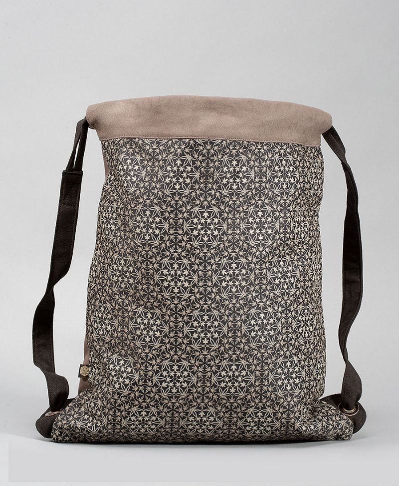 psychedelic backpack drawstring sack bag trippy gift