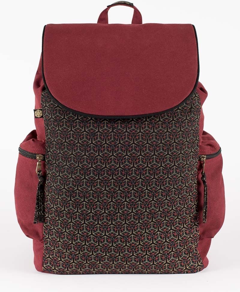 canvas-laptop-backpack-flap-cubicle-red-black