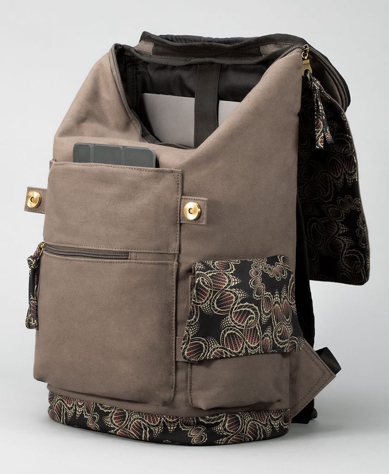 dna print backpack for laptop 