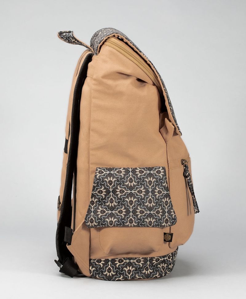 women laptop backpack tribal print