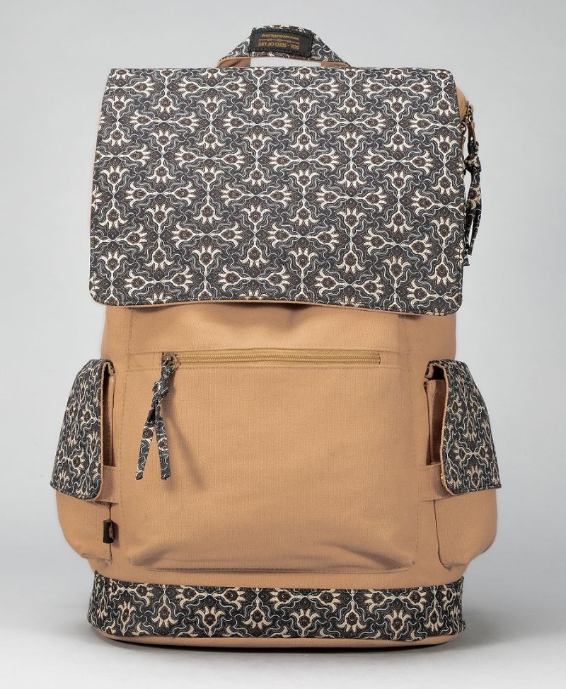 women laptop backpack tribal print