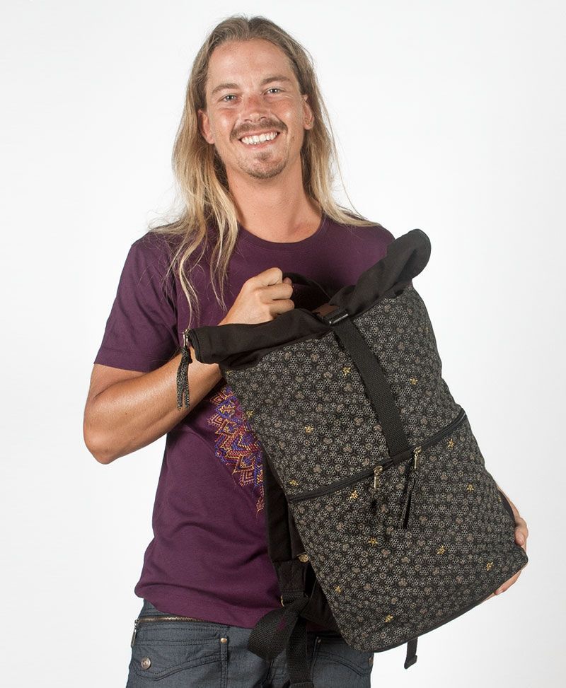 canvas-roll-top-backpack-laptop-bag-travel-beehive