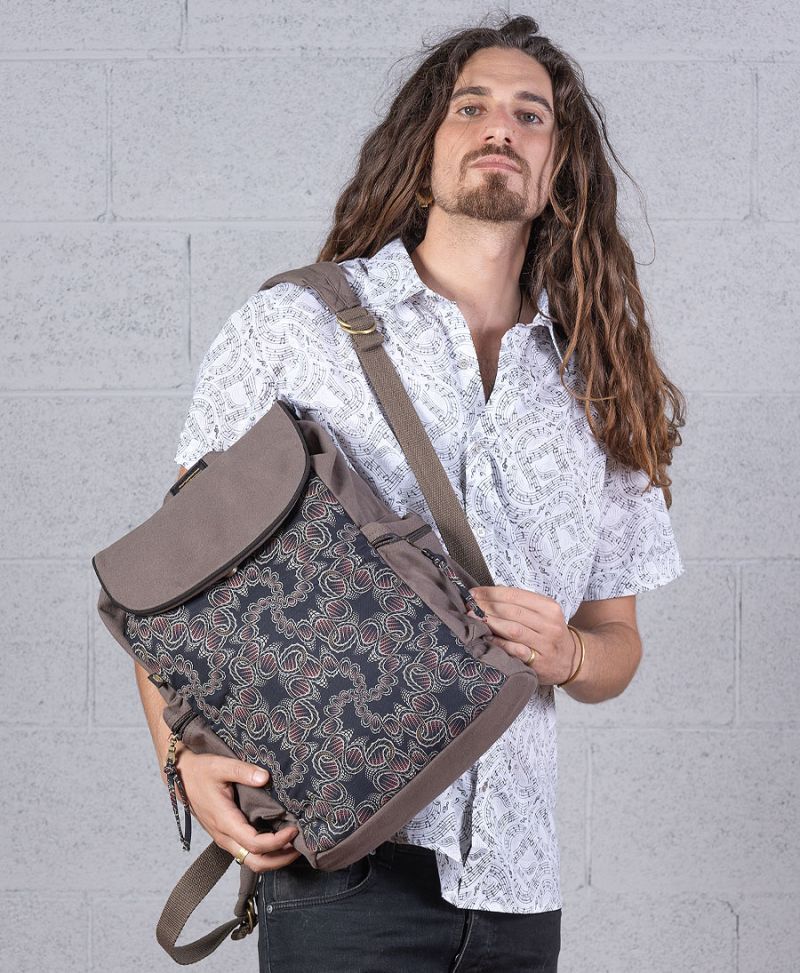 psychedelic backpack for laptop