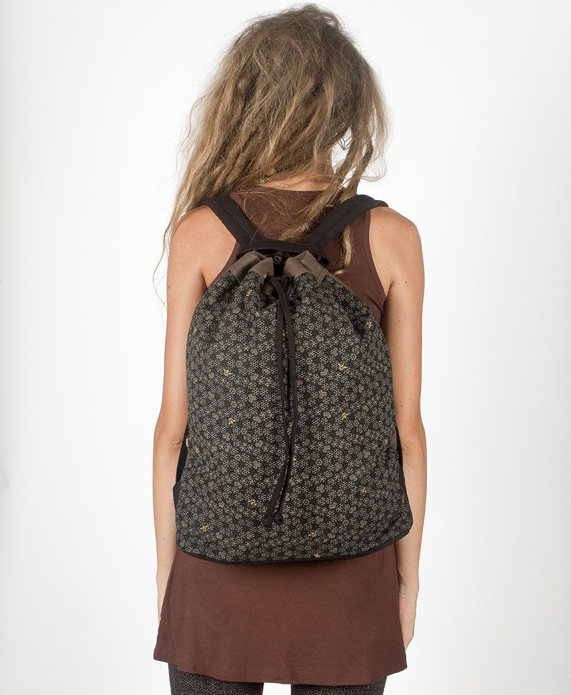 drawstring backpack with padded straps