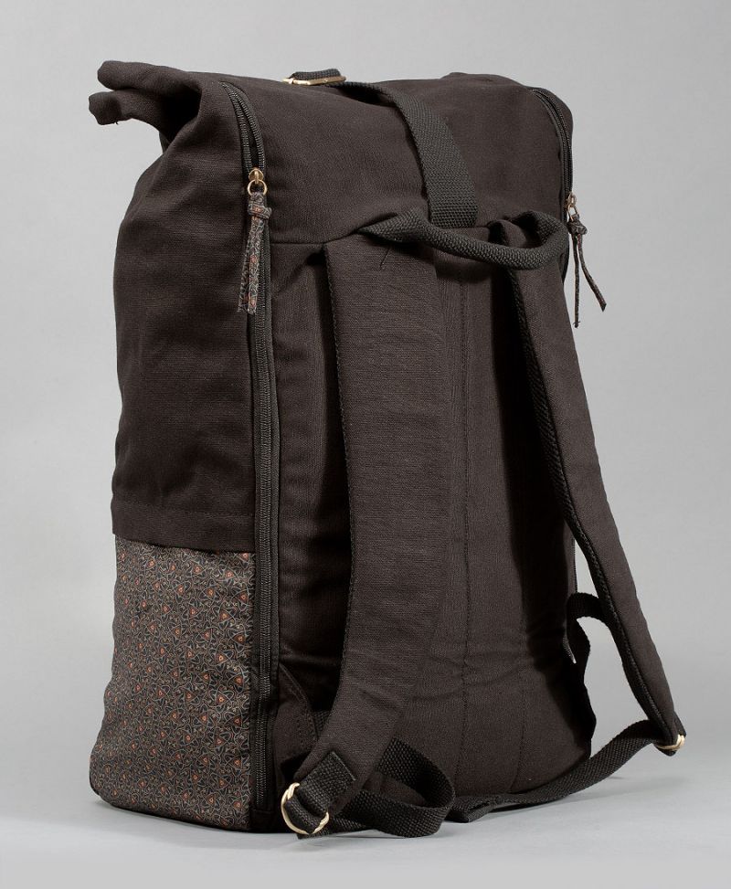 extra large roll top backpack laptop bag celtic print