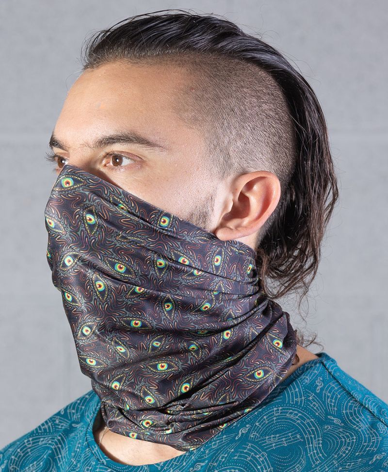Psychedelic Neck Gaiter Bandana Face Mask 