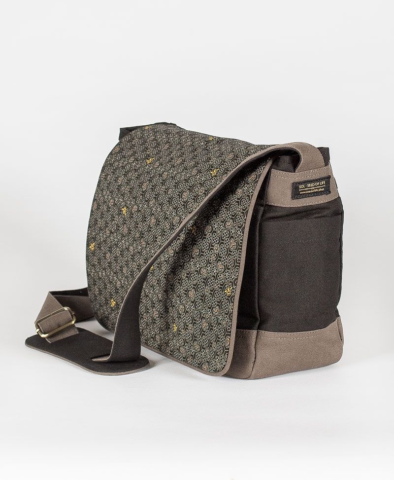 canvas messenger backpack