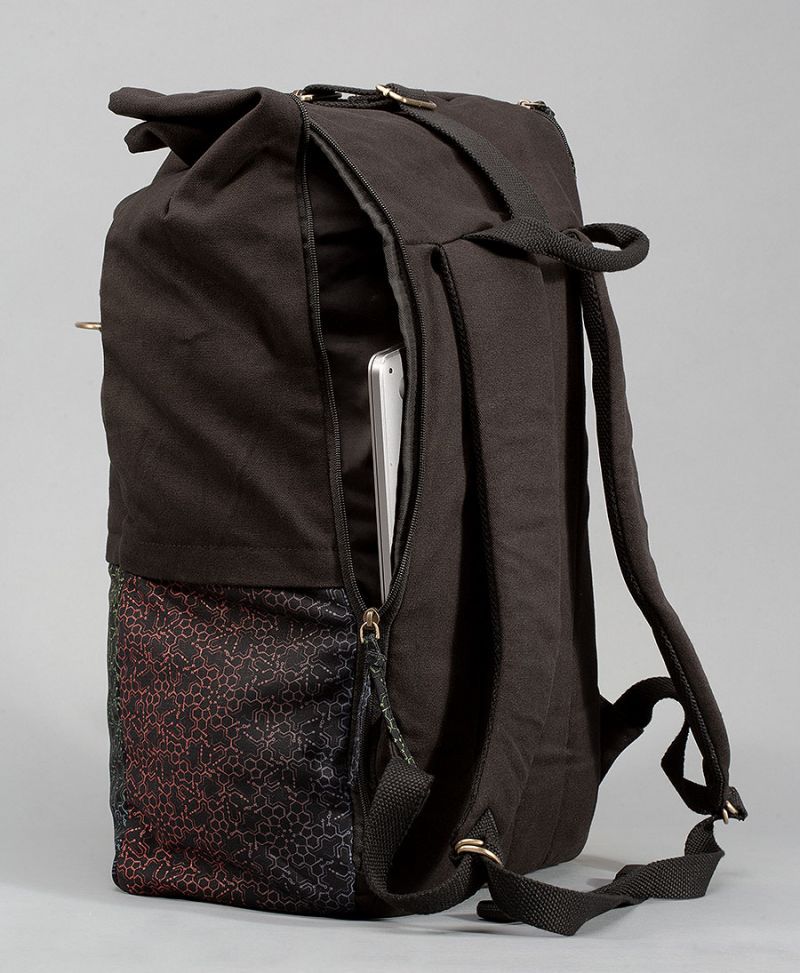 LSD Molecule travel backpack extra large carry on bag for laptop
