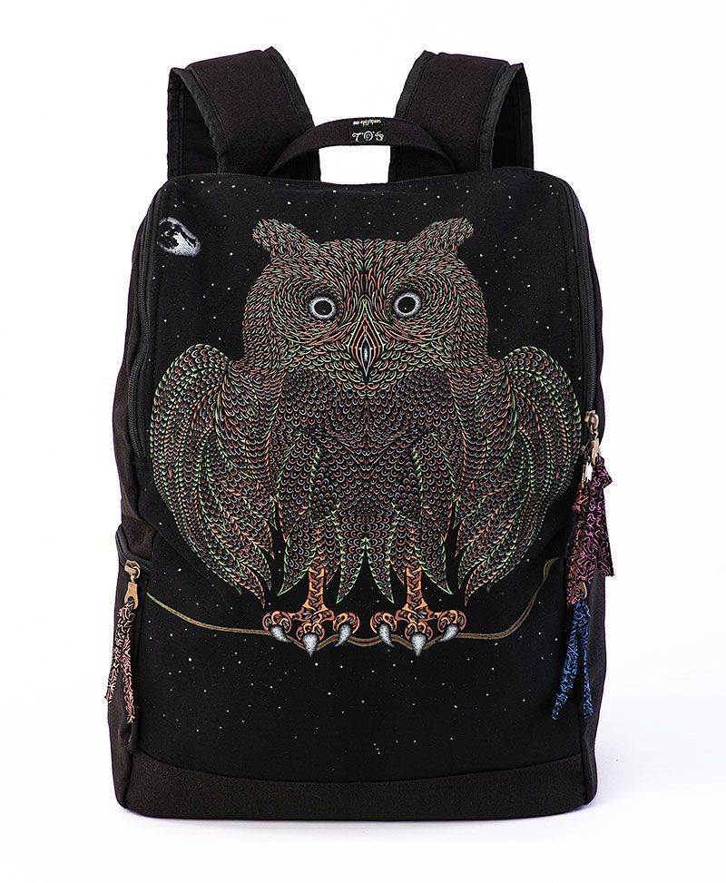 psychedelic clothing backpack
