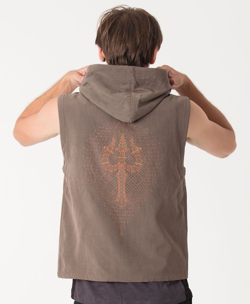 psychedelic clothing mens vest