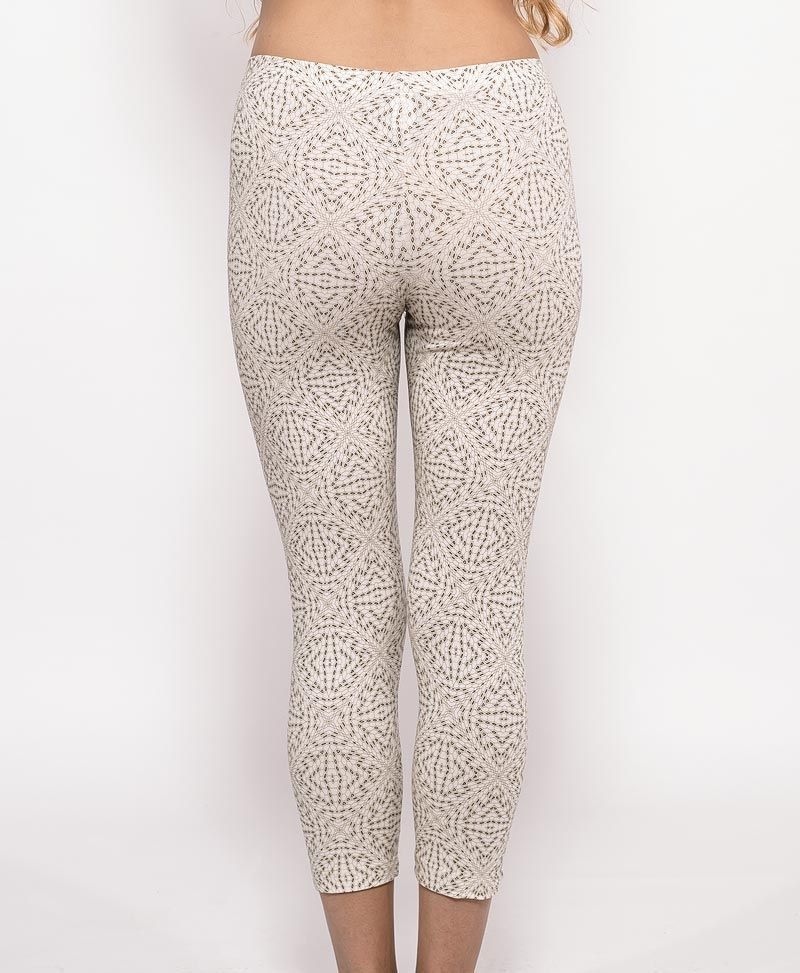 psychedelic clothing womens leggings tights off white 