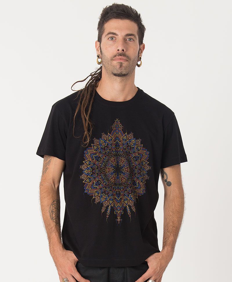 psychedelic mandala t-shirt 